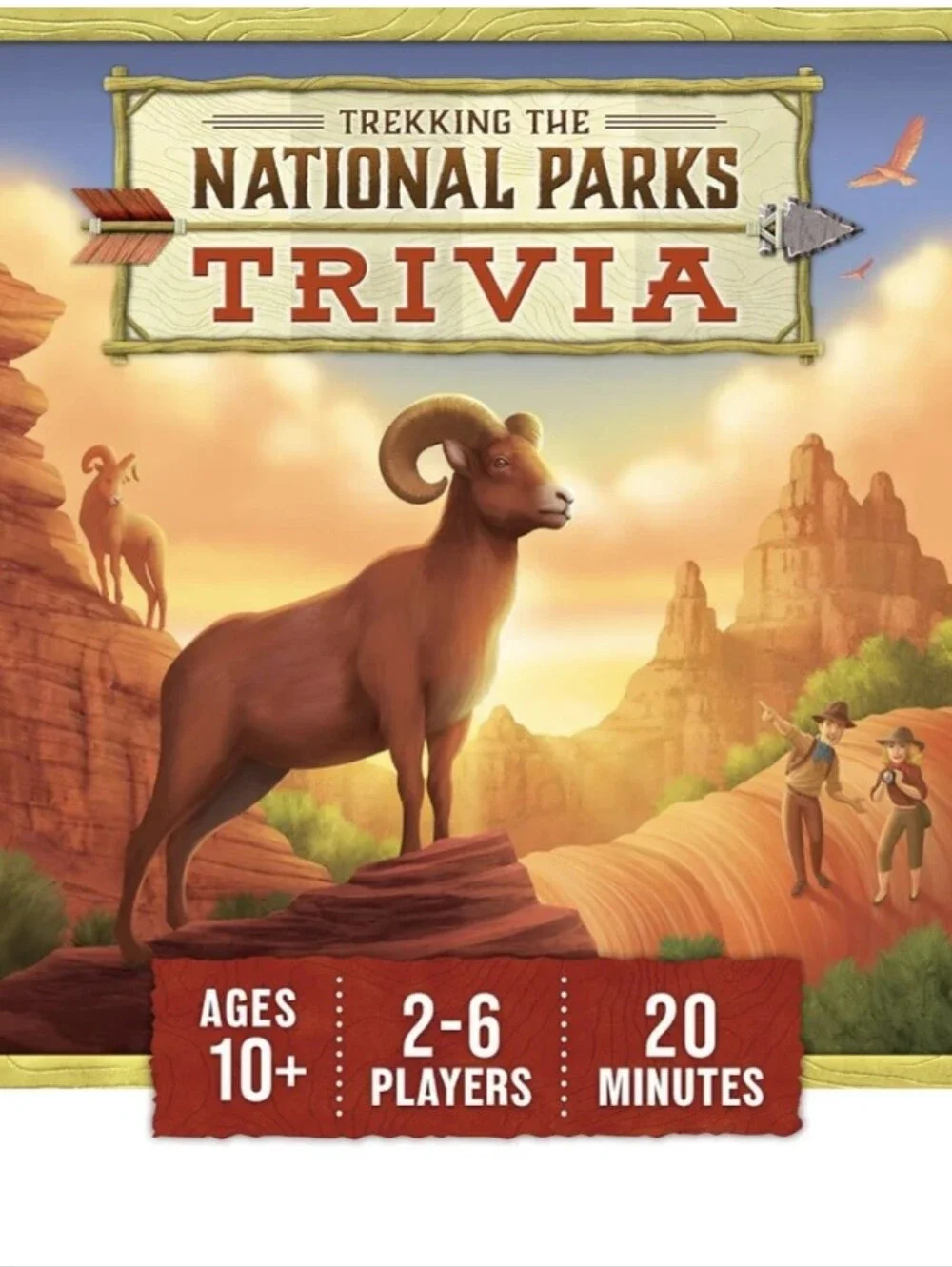 Trekking The National Parks: Trivia | National Parks Trivia Game Brand New